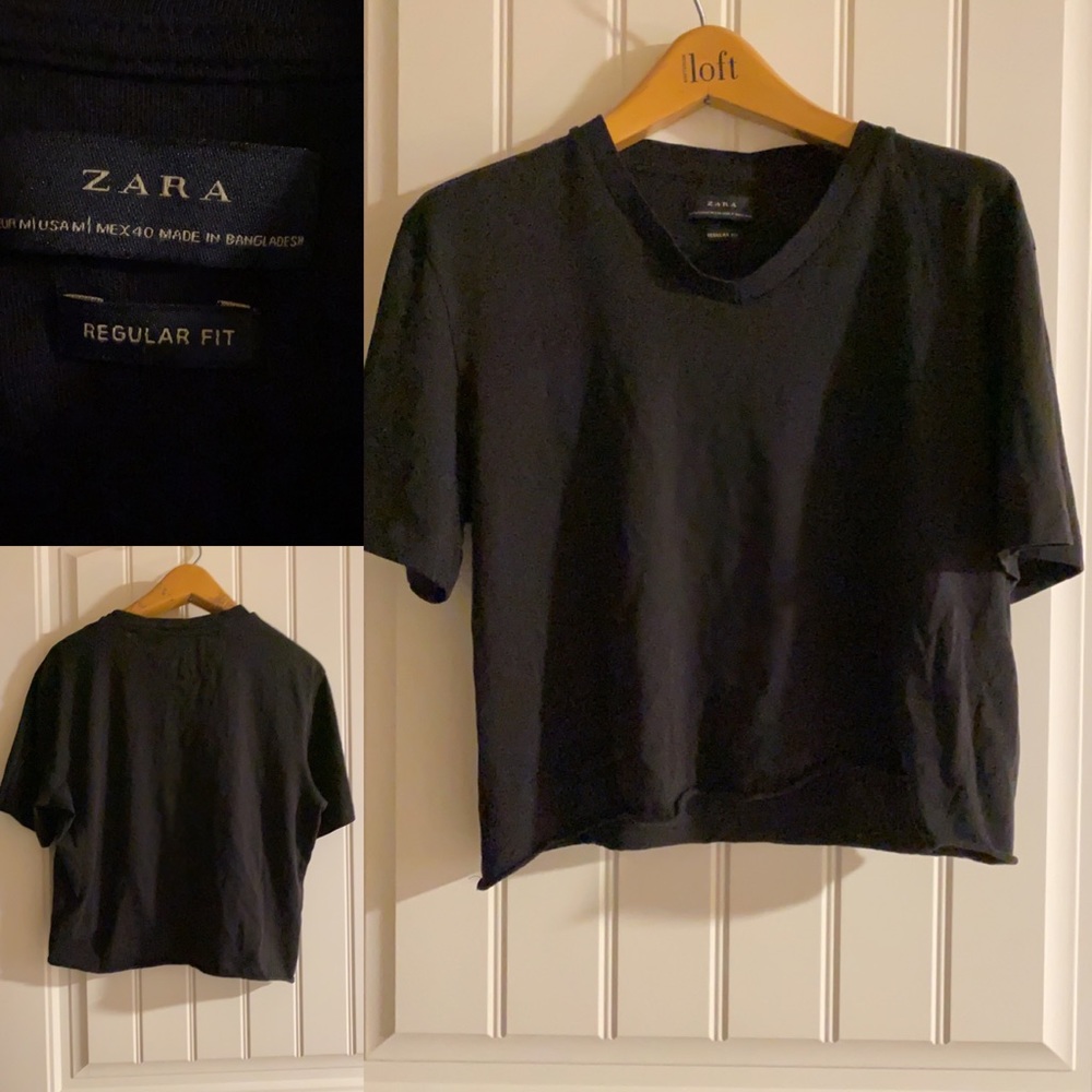 ZARA women’s crop top M